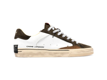 Crime London Sneakers Uomo Deconstructed Forest Green 10075