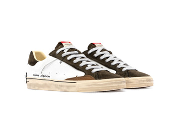 Crime London Sneakers Uomo Deconstructed Forest Green