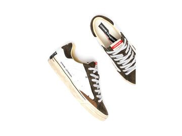 Crime London Sneakers Uomo Deconstructed Forest Green