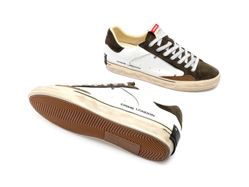 Crime London Sneakers Uomo Deconstructed Forest Green