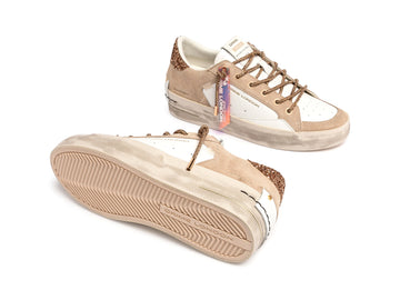 Crime London Sneakers Donna Skate Champagne Dust