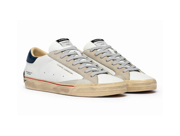 Crime London Sneaker Uomo Distressed 2.0 Oxford Blue