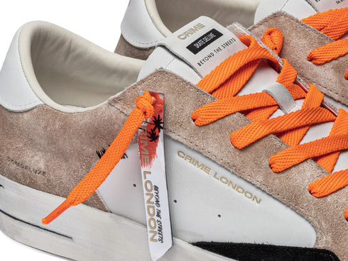 Crime London SK8 Deluxe Sneakers Uomo Casual Chic