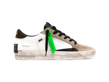 Crime London Sneakers Uomo Skate Green Army 10105