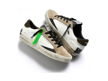 Crime London Sneakers Uomo Skate Green Army
