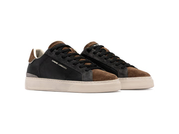 Crime London Sneakers Uomo Blade Black Dark Brown