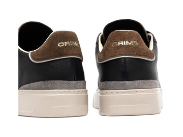 Crime London Sneakers Uomo Blade Black Dark Brown