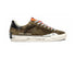 Crime London Sneaker Deconstructed Verde Militare e Arancio 11030