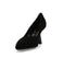Melluso Pumps in Black Suede with High Sculptural Heel
