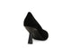 Melluso Pumps in Black Suede with High Sculptural Heel