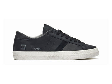 D.A.T.E. Women's Shoes HILL LOW Vintage Calf Black