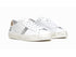 D.A.T.E. Women's Shoes HILL Low Calf White Platinum