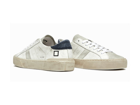 DATE Sneakers HILL Low Men with Used Leather Upper