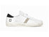 D.A.T.E. Sneakers HILL Low Uomo con Tomaia Pelle Calf White Black
