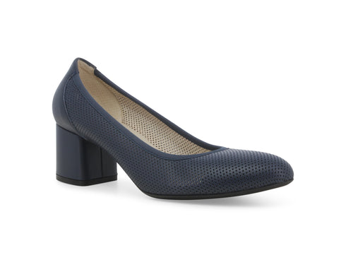 Melluso Décolleté Estivo in Pelle Microforata