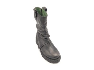 Felmini Boots Fall Winter Side Zip Leather Upper