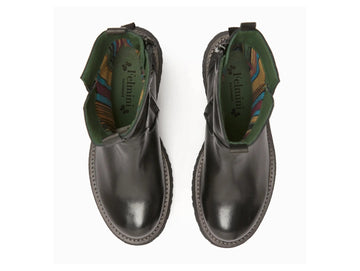 Felmini Winter Ankle Boots with Side Zip Leather Upper