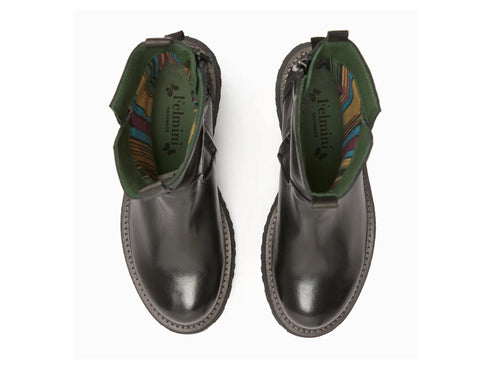 Felmini Stivaletti Invernali con Cerniera Laterale Tomaia Pelle