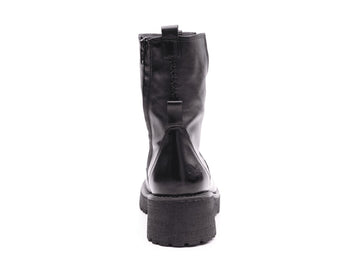 Felmini Winter Ankle Boots Side Zipper Leather Upper