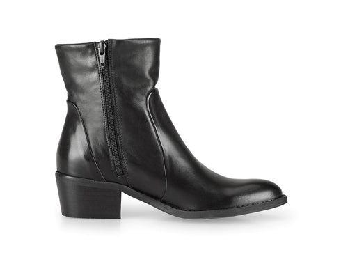 Felmini Stivaletti Autunno Inverno Donna Minimal in Pelle Nera