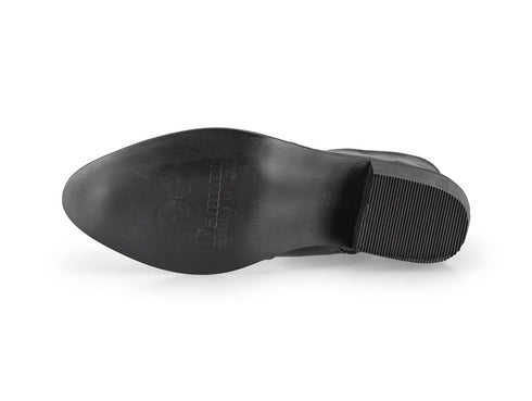 Felmini Stivaletti Autunno Inverno Donna Minimal in Pelle Nera