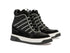 Fornarina Sneaker Daisy Alta Nera con Zeppa e Strass A/I