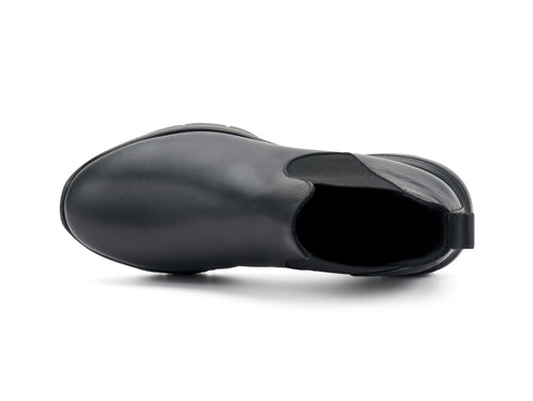 Frau Chelsea Boot Donna Comfort Tech in Pelle Nera