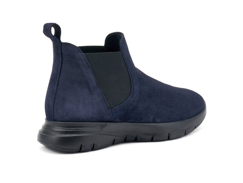 Frau Chelsea Boot Donna Comfort Tech in Scamosciato Blu