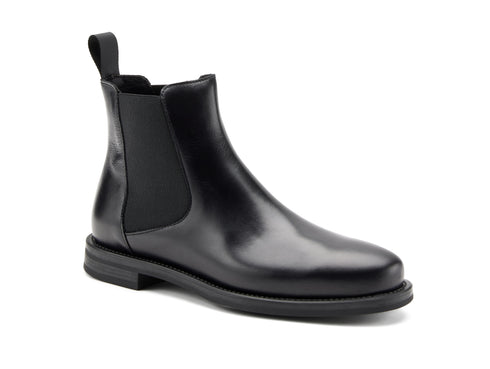 Frau Chelsea Boot Donna Autunno Inverno in Pelle Nera