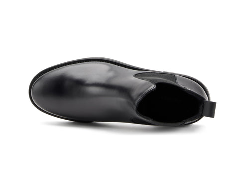 Frau Chelsea Boot Donna Autunno Inverno in Pelle Nera