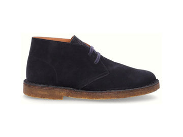 Frau Polacchini Uomo Desert Boot in Camoscio Blu A25C0