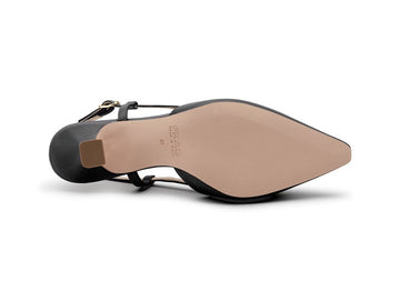 Frau Spring Summer Slingback Upper Leather with Accessory