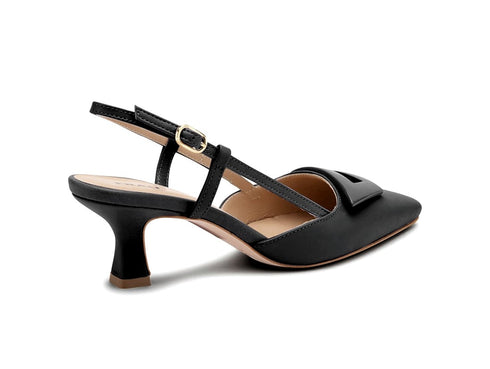 Frau Slingback Primavera Estate in Pelle con Accessorio
