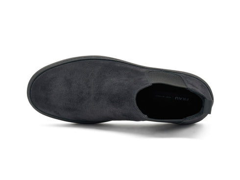 Frau Chelsea Boot Uomo "City" in Scamosciato Blu