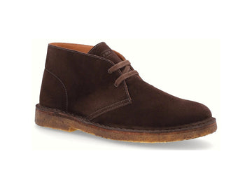 Frau Polacchini Uomo Desert Boot in Camoscio Testa di Moro