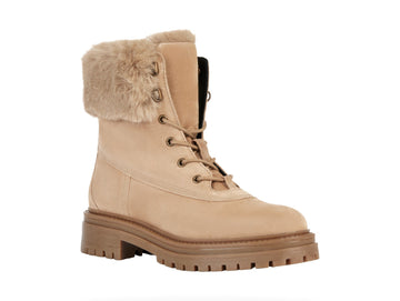 Geox Women's Iridea Winter Boots Suede Leather Upper