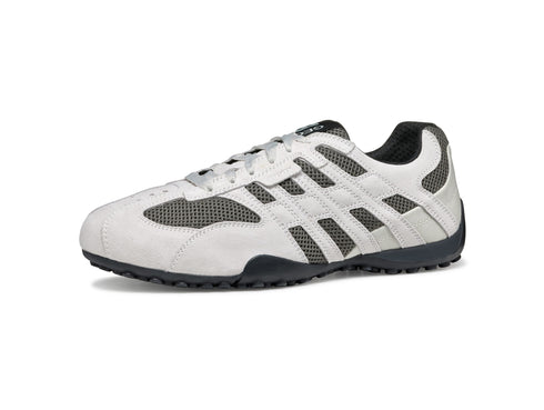 Geox Snake Uomo: L'Iconica Sneaker del 2006 in Off White/Dark Grey
