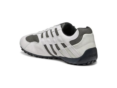 Geox Snake Uomo: L'Iconica Sneaker del 2006 in Off White/Dark Grey