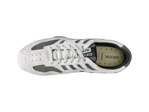 Geox Snake Uomo: L'Iconica Sneaker del 2006 in Off White/Dark Grey