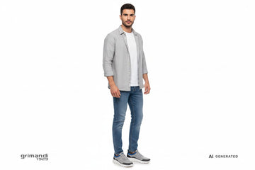 Outfit Casual Chic Geox - AI-Generated Model