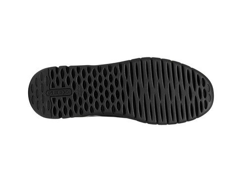 Geox Sneaker Uomo Fast In Flextride Plus in Pelle Nera