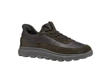 Geox Men's Sneakers Spherica Plus in Dark Brown