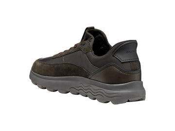 Geox Men's Sneakers Spherica Plus in Dark Brown