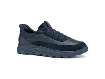 Geox Men's Sneakers Spherica Plus Slip-in in Navy Blue