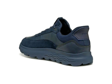 Geox Men's Sneakers Spherica Plus Slip-in in Navy Blue