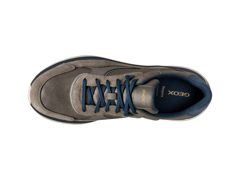 Geox Sneaker Uomo Spherica Actif X1 in Pelle e Camoscio