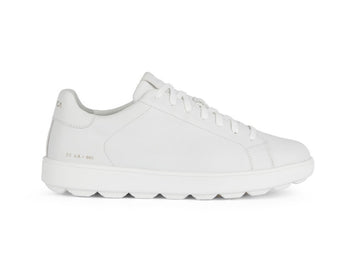 Geox Uomo Sneaker Leggere Spherica Ecub-1 Estive Nappa Bianca u45gpc
