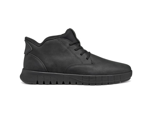 Geox Polacchino Uomo Flextride Plus in Pelle Nera U56MAB