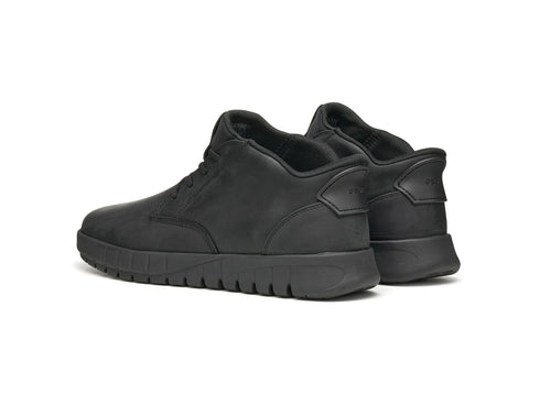 Geox Polacchino Uomo Flextride Plus in Pelle Nera