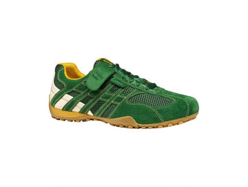 Geox Men's Snake Original Vintage Green Sneaker